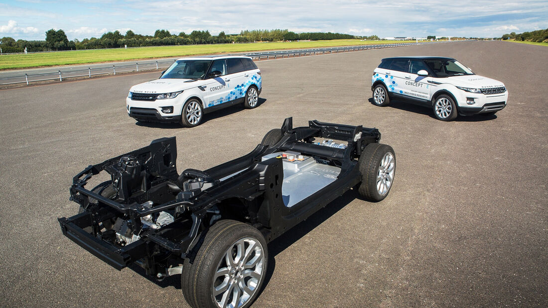 Jaguar Land Rover Concept E Elektro Hybrid Technologie