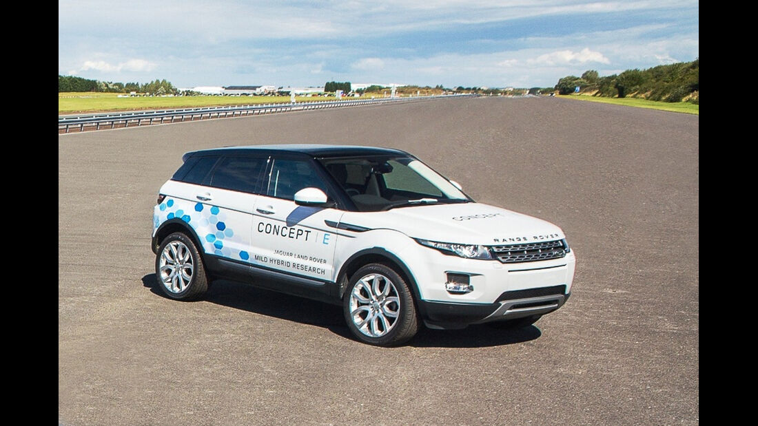 Jaguar Land Rover Concept E Evoque Hybrid
