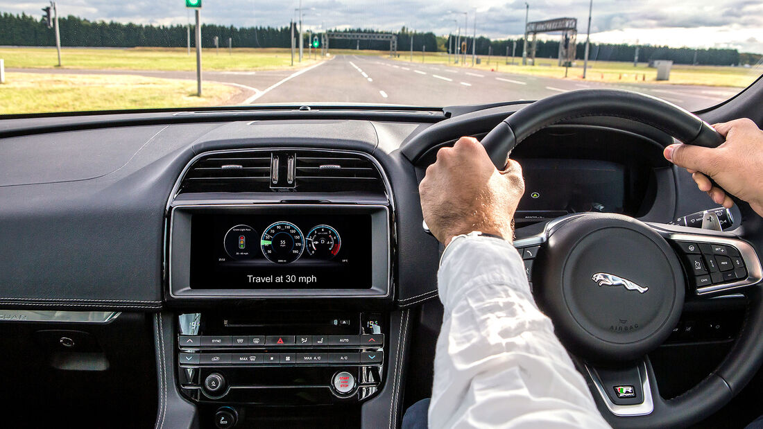 Jaguar Land Rover UK Autodrive autonomes Fahren