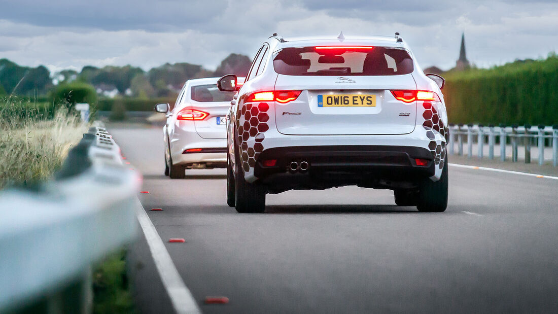 Jaguar Land Rover UK Autodrive autonomes Fahren