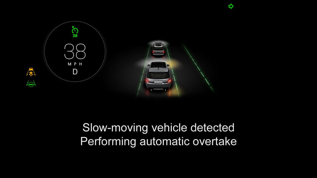 Jaguar Land Rover UK Autodrive autonomes Fahren
