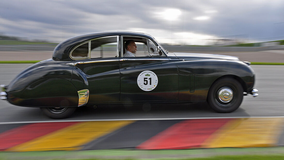 Jaguar MK VII bei der Sachsen Classic 2010