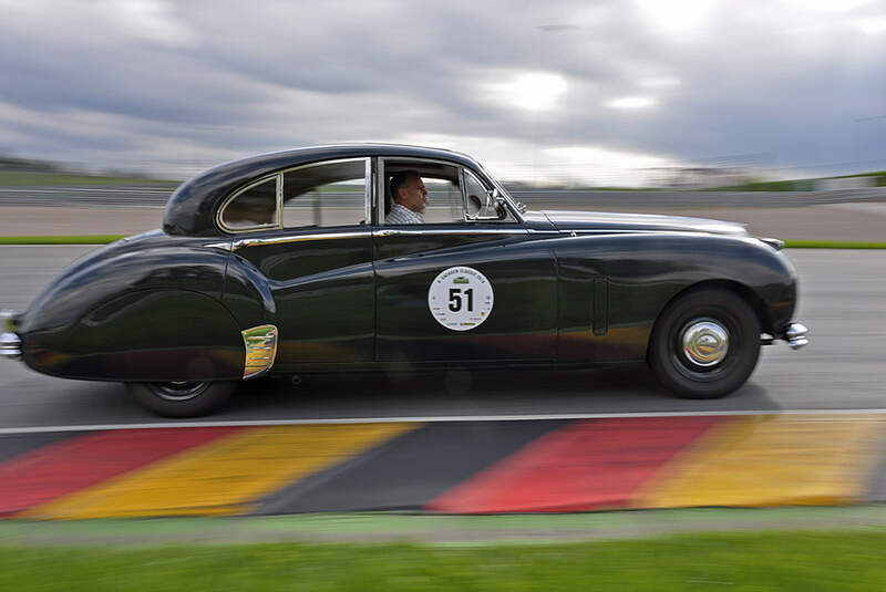 Jaguar MK VII bei der Sachsen Classic 2010