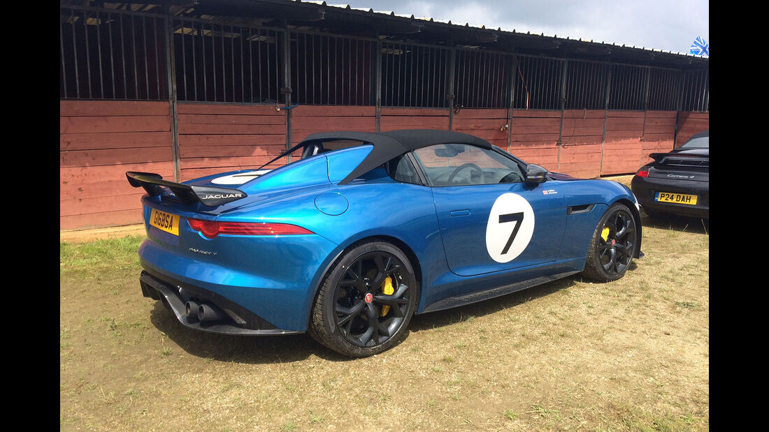 Jaguar Project 7 - Carspotting - 24h-Rennen Le Mans 2016