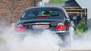 Jaguar S-Type V8, Heckansicht