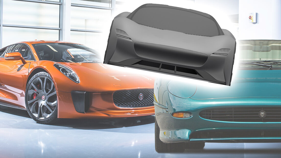 Jaguar Supersportwagen Patent Zeichnungen