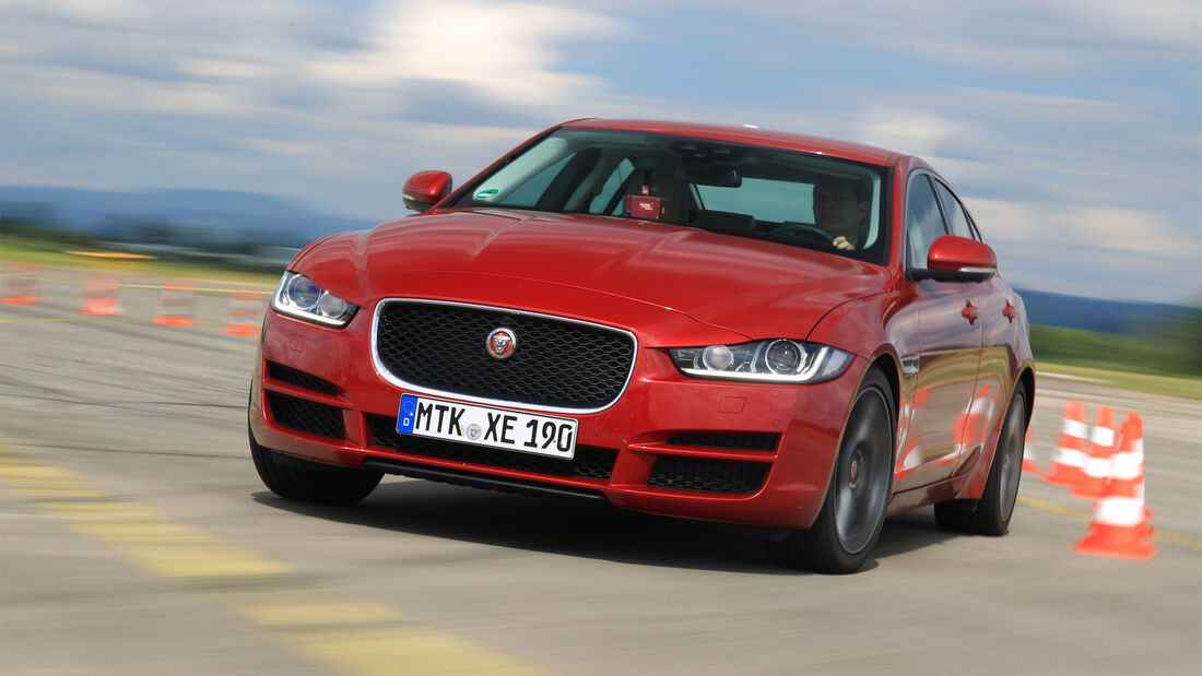 Jaguar XE 20d, Frontansicht