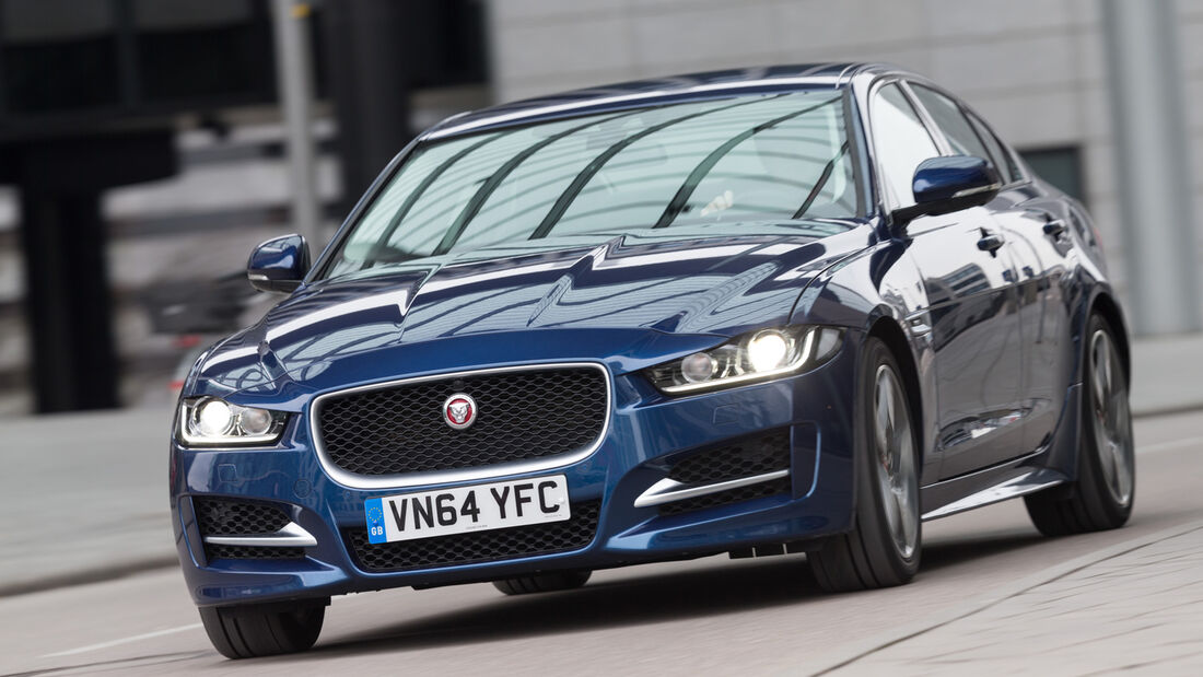 Jaguar XE 20d, Frontansicht