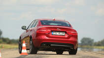 Jaguar XE 20d, Heckansicht