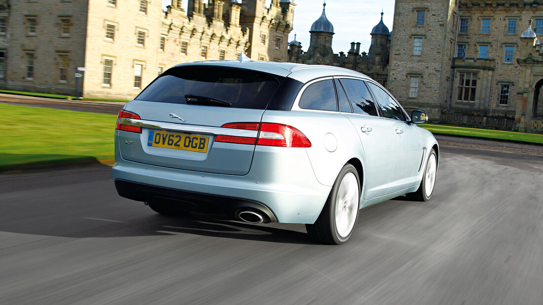 Jaguar XF-Sportbrake, Heckansicht