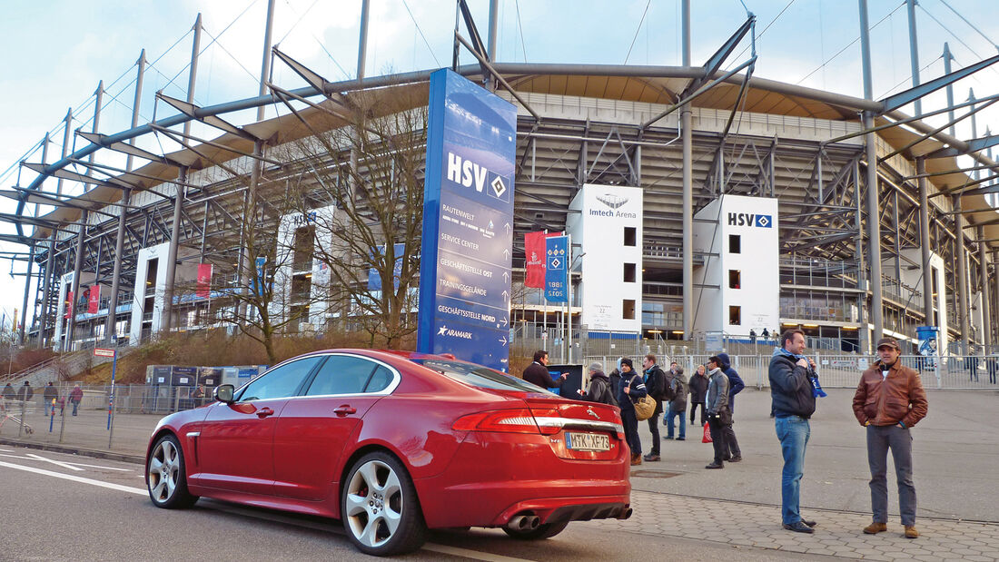 Jaguar XFR, Hamburg