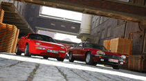 Jaguar XJ-S, Porsche 928 GT, Frontansicht
