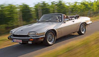 Jaguar XJ-S, Seitenansicht