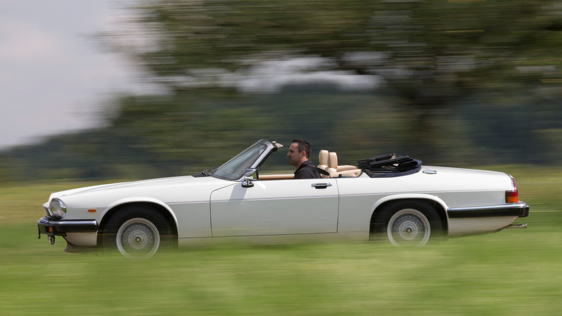 Jaguar XJ-S V12 Convertible, Seitenansicht