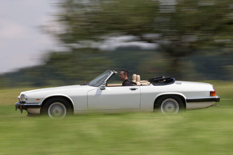 Jaguar XJ-S V12 Convertible, Seitenansicht