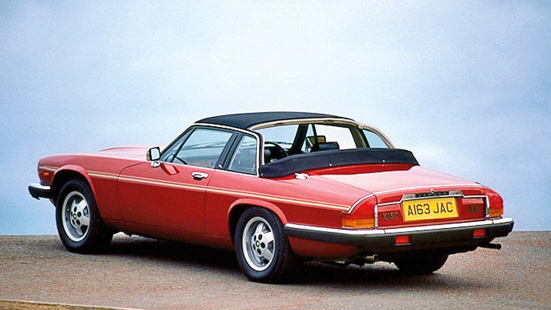 Jaguar XJ-SC, Heckansicht