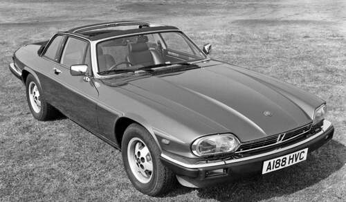 Jaguar XJ-SC, Heckansicht