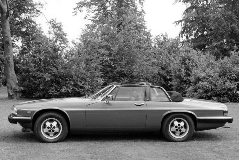 Jaguar XJ-SC, Heckansicht