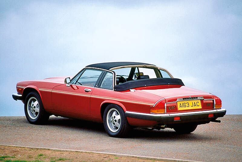 Jaguar XJ-SC, Heckansicht