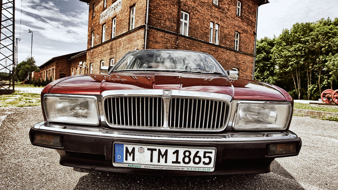 Jaguar XJ6, Frontscheinwerfer, Kühlergrill