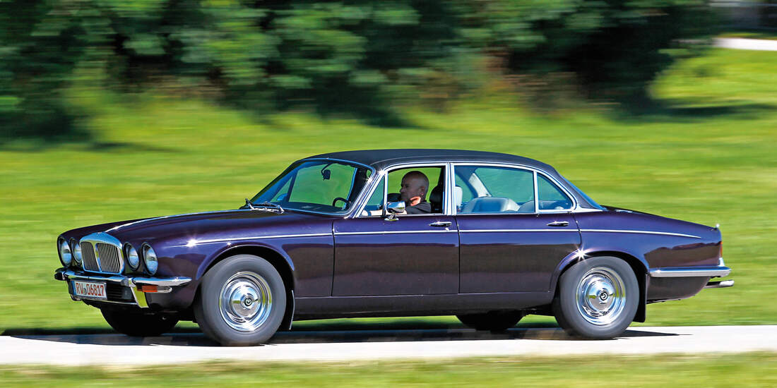 Jaguar XJ6, Seitenansicht