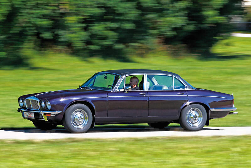 Jaguar XJ6, Seitenansicht