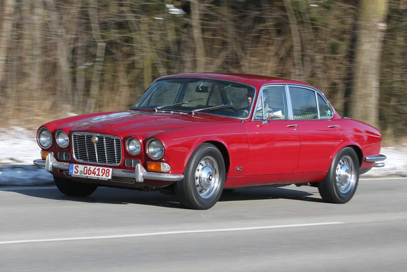 Jaguar XJ6, Seitenansicht