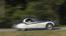 Jaguar XK 120 Fixed Head Coupé (FHC), Baujahr 1951, Scheinwerfer 