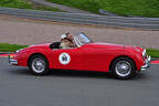 Jaguar XK 150 OTS bei der Sachsen Classic 2010