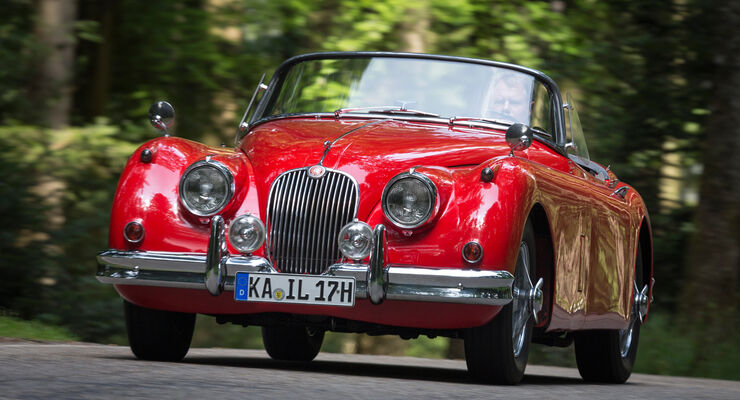 Jaguar XK 150 S OTS, Frontansicht