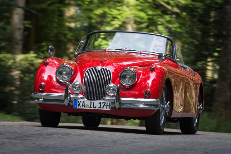 Jaguar XK 150 S OTS, Frontansicht