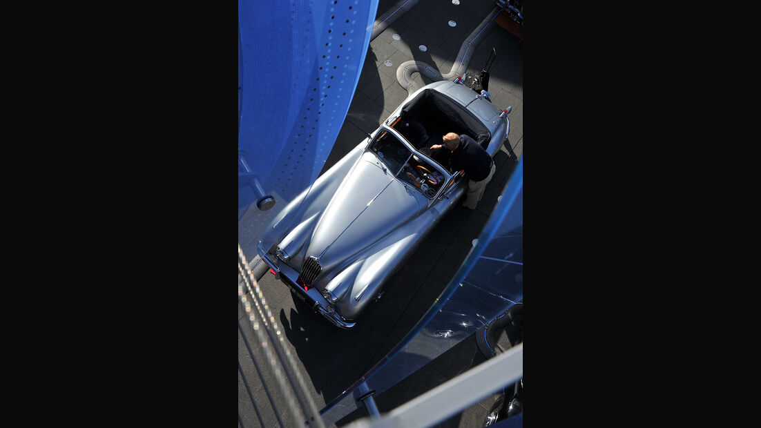 Jaguar XK von oben