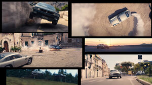 James Bond Keine Zeit zu sterben Autos Collage