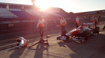 James Rossiter Force India F1 Test Jerez 2013 Highlights
