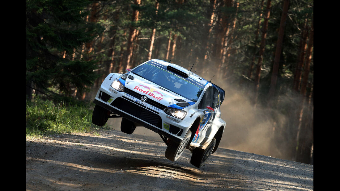Jari-Matti Latvala - Rallye Finnland 2014 - Tag 3 - WRC - VW Polo R WRC