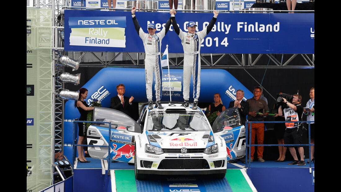 Jari-Matti Latvala - Rallye Finnland 2014 - WRC - Tag 4 - VW Polo R WRC