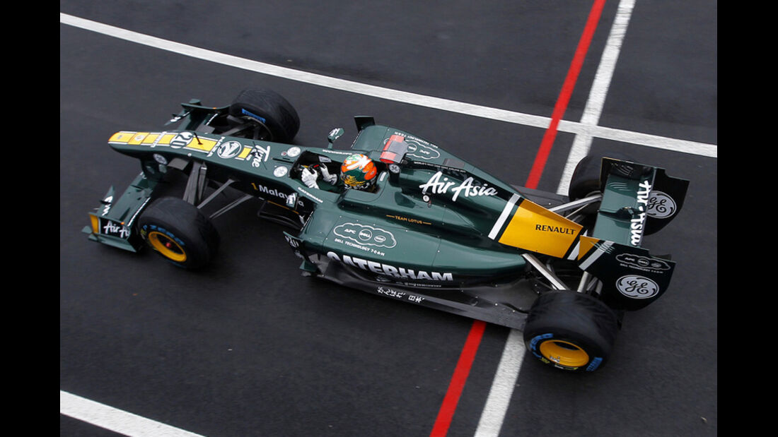Jarno Trulli Lotus GP England 2011