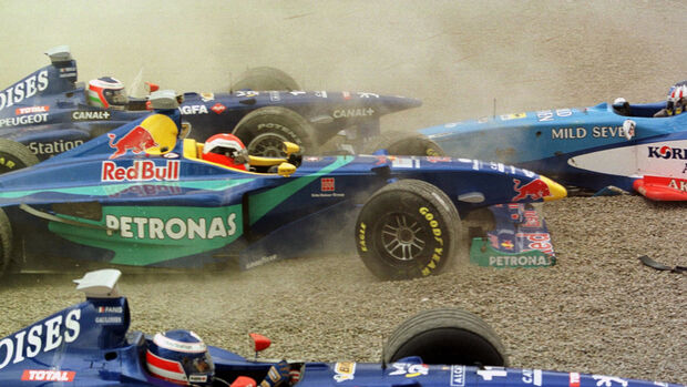 Jarno Trulli - Olivier Panis - Johnny Herbert - Alexander Wurz - GP Kanada 1998