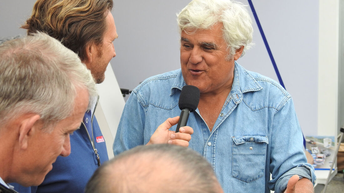 Jay Leno - Monterey Motorsports Reunion 2016 - Laguna Seca 