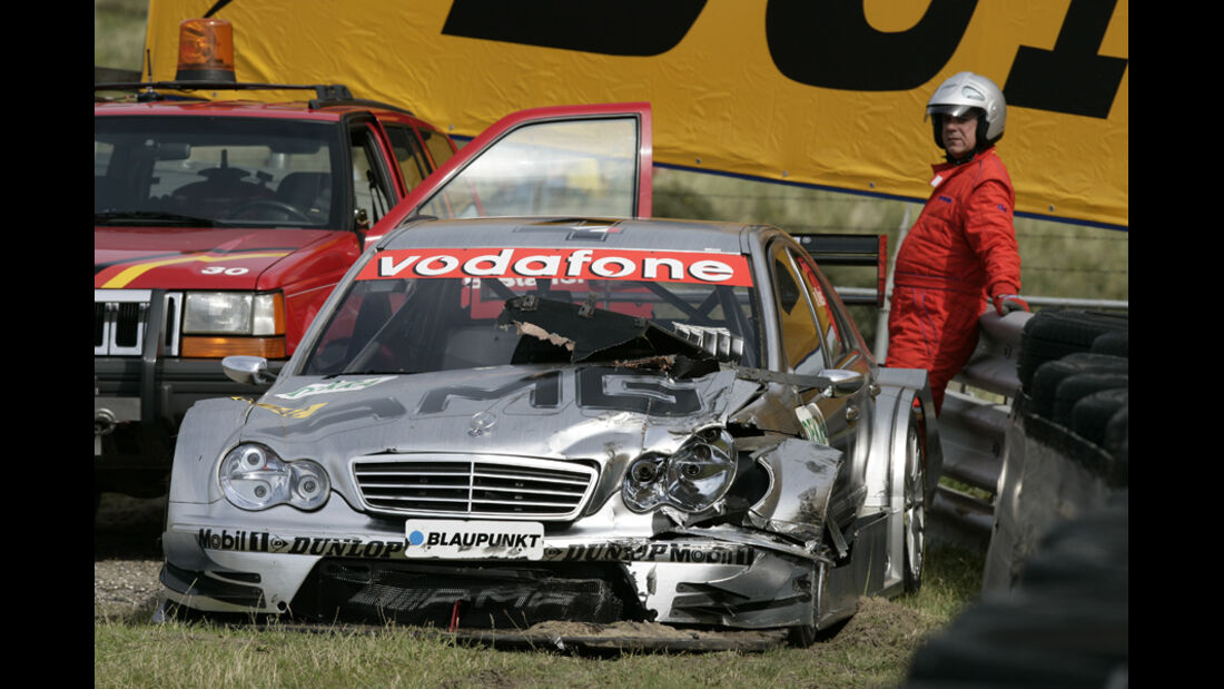 Jean Alesi DTM-Crash