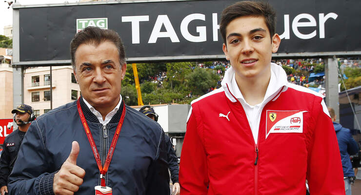 Jean Alesi & Giuliano Alesi - GP Monaco 2016