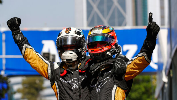 Jean-Eric Vergne - Andre Lotterer - Techeetah - Formel E - eprix - Santiago de Chile - Chile 2018