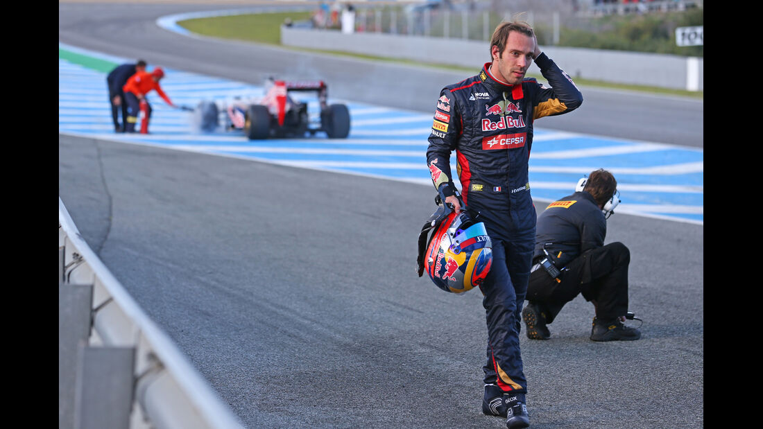 Jean-Eric Vergne - Formel 1 - Jerez-Test 2014