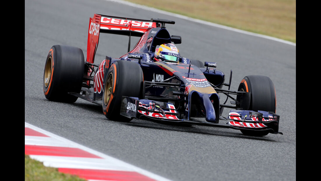 Jean-Eric Vergne - Toro Rosso - F1 Test Barcelona (1) - 13. Mai 2014