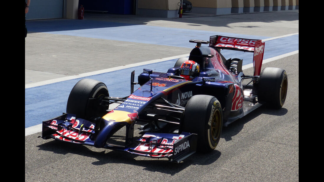 Jean-Eric Vergne - Toro Rosso - Formel 1 - Bahrain - Test - 1. März 2014