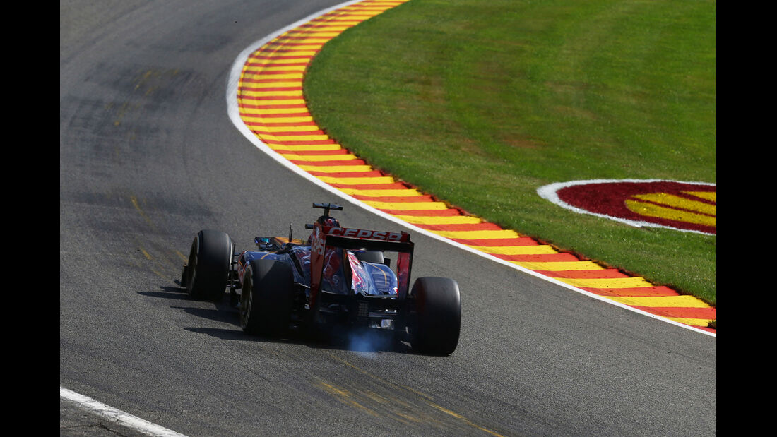 Jean-Eric Vergne - Toro Rosso - Formel 1 - GP Belgien - Spa-Francorchamps - 23. August 2013