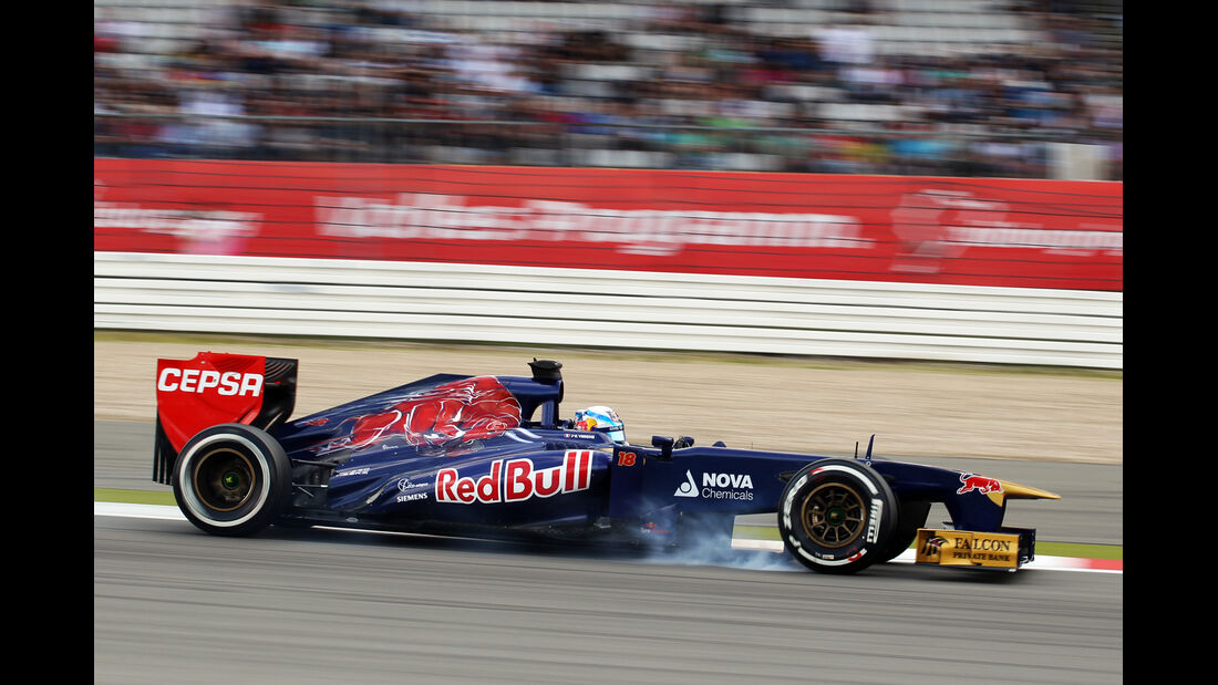 Jean-Eric Vergne - Toro Rosso - Formel 1 - GP Deutschland - 6. Juli 2013