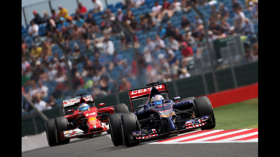 Jean-Eric Vergne - Toro Rosso - Formel 1 - GP England - Silverstone - 4. Juli 2014
