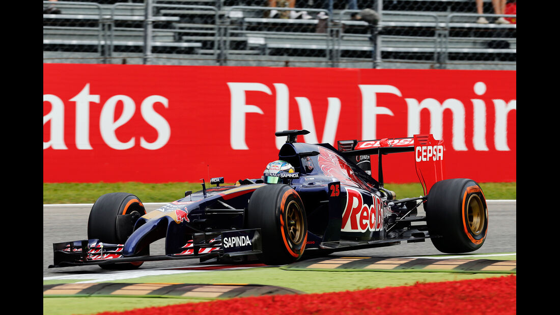 Jean-Eric Vergne - Toro Rosso - Formel 1 - GP Italien - 5. September 2014