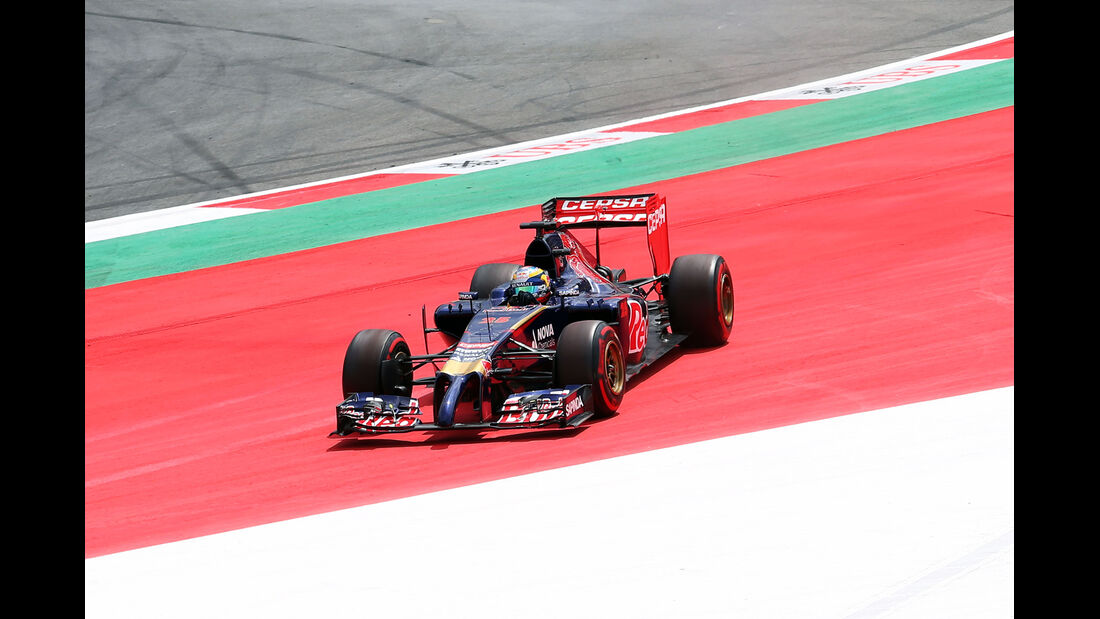 Jean-Eric Vergne - Toro Rosso - Formel 1 - GP Österreich - Spielberg - 21. Juni 2014